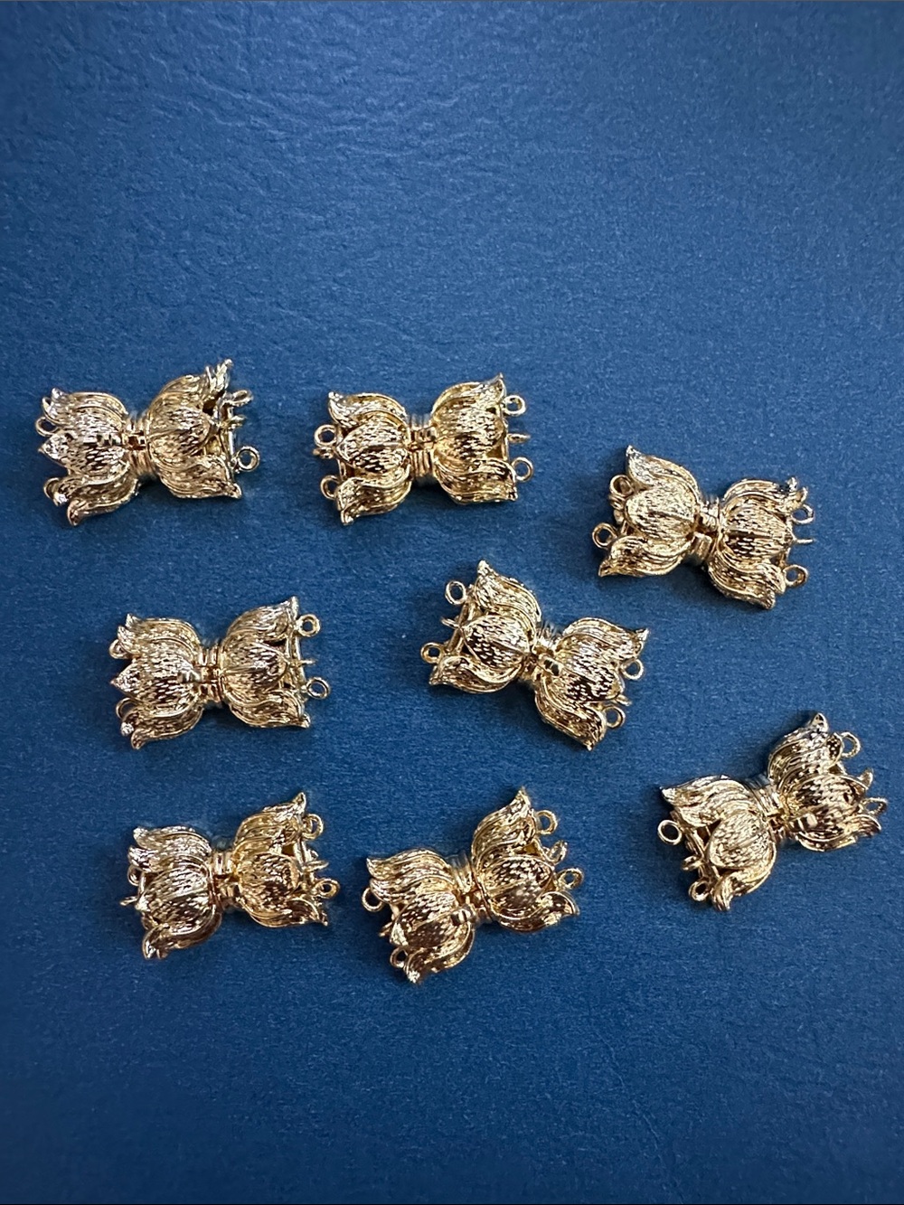 Rare Vintage  Multi Strand Clasps